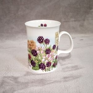Hedgerow Fruits Blackberry Dunoon English Bone China Cup Mug